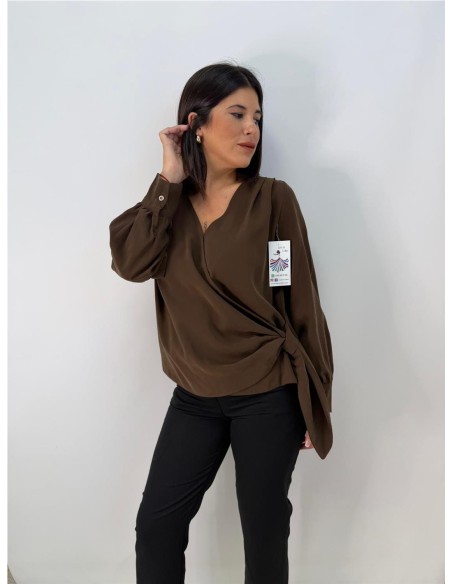 CAMISA VIENA MARRON