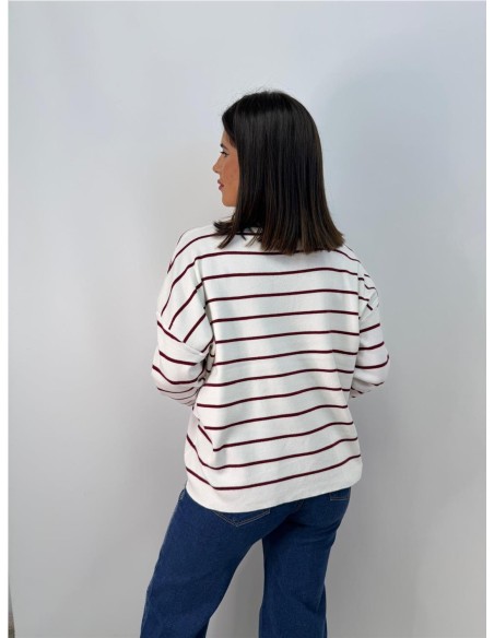 JERSEY STELA BURDEOS