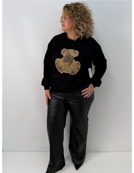 SUDADERA OSO NEGRO