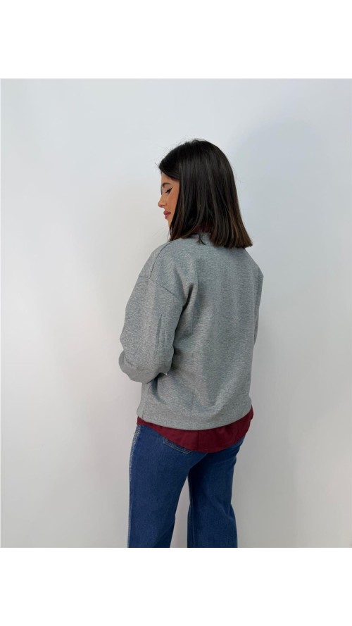 SUDADERA OSO GRIS SUDADERA OSO GRIS
