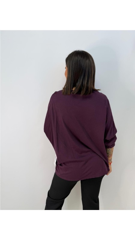 CAMISETA ADELA BERENGENA 2