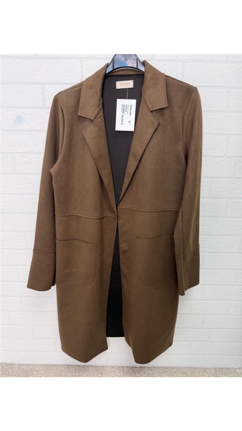 CHAQUETA CHARI MARRON
