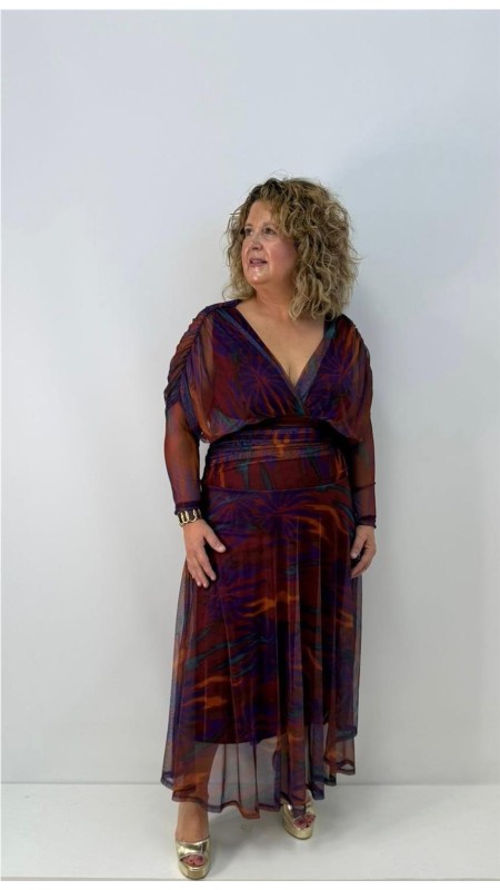 VESTIDO AZUCENA CALDERA