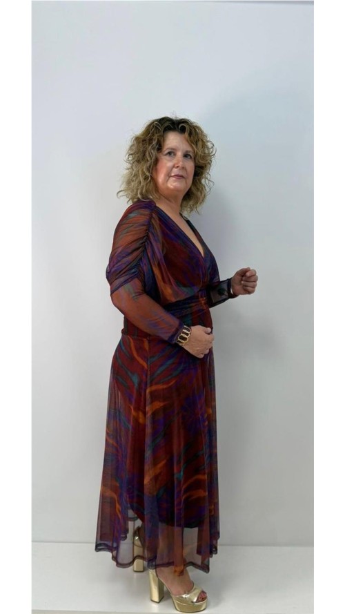 VESTIDO AZUCENA CALDERA