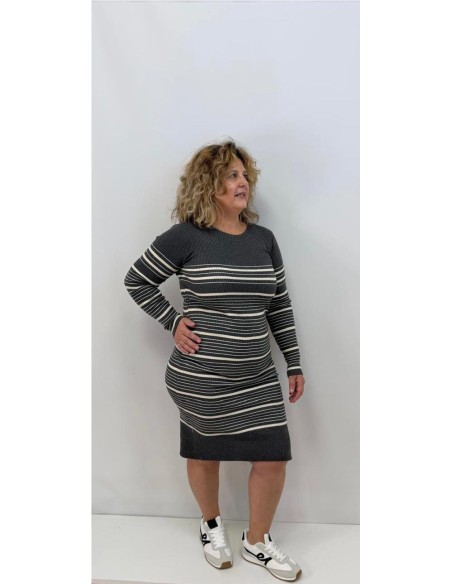 VESTIDO OPORTO GRIS