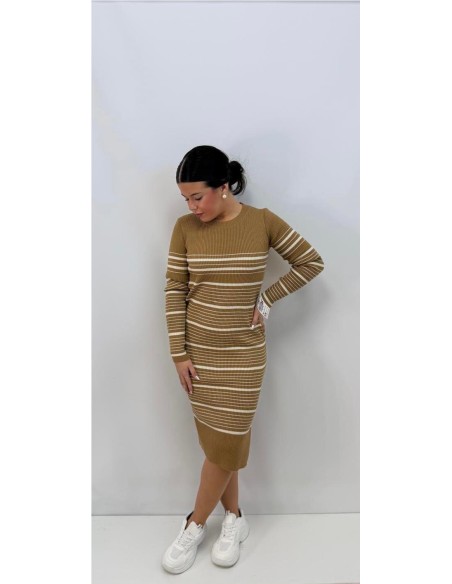 VESTIDO OPORTO CAMEL