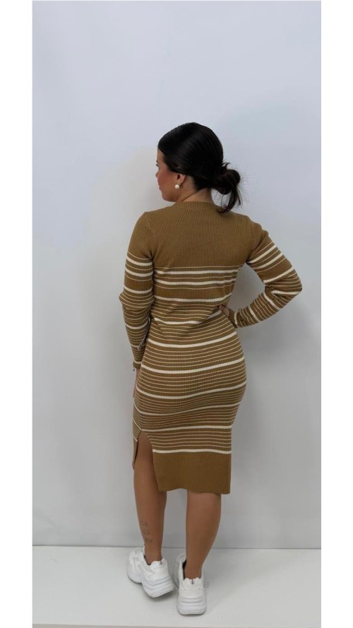 VESTIDO OPORTO CAMEL