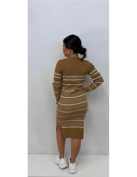 VESTIDO OPORTO CAMEL