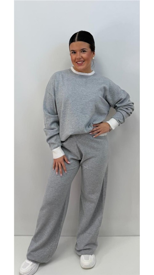 CONJUNTO BICOLOR GRIS CONJUNTO BICOLOR GRIS