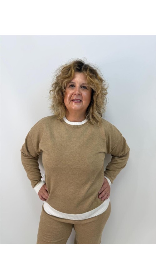 CONJUNTO BICOLOR CAMEL CONJUNTO BICOLOR CAMEL