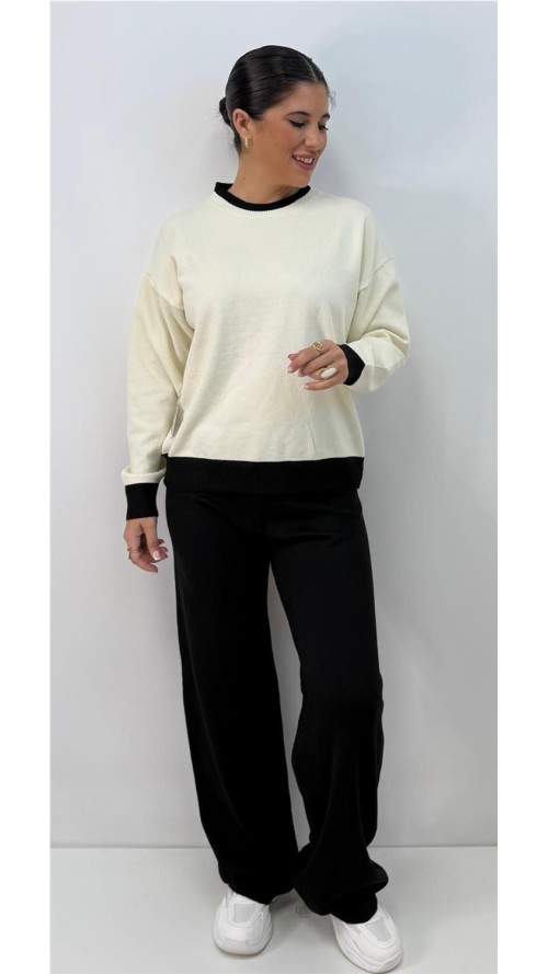 CONJUNTO BICOLOR BLANCO CONJUNTO BICOLOR BLANCO