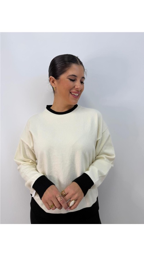 CONJUNTO BICOLOR BLANCO CONJUNTO BICOLOR BLANCO