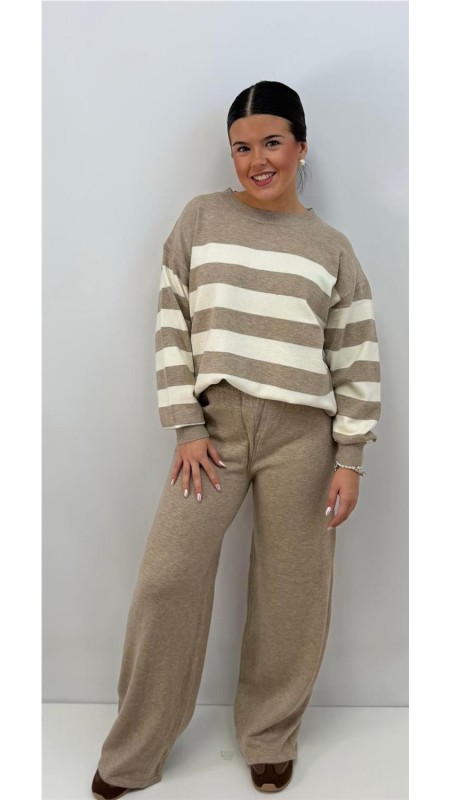 CONJUNTO LOLYTA TAUPE