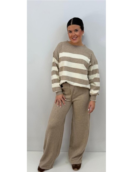 CONJUNTO LOLYTA TAUPE