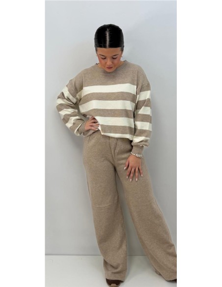 CONJUNTO LOLYTA TAUPE