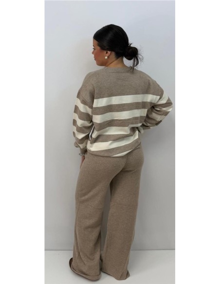 CONJUNTO LOLYTA TAUPE