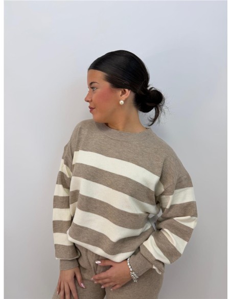 CONJUNTO LOLYTA TAUPE