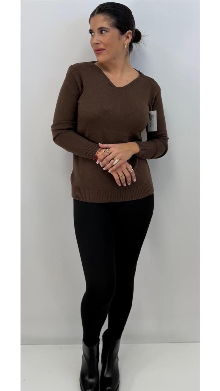 JERSEY NIZA MARRON 2