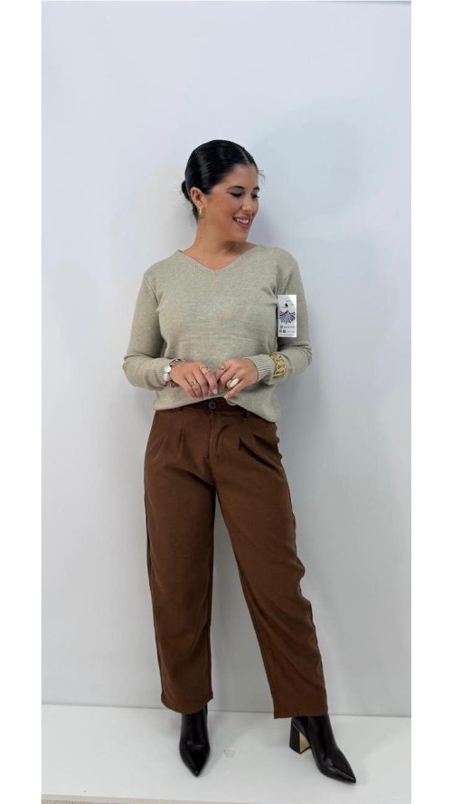 PANTALON MATI MARRON PANTALON MATI MARRON