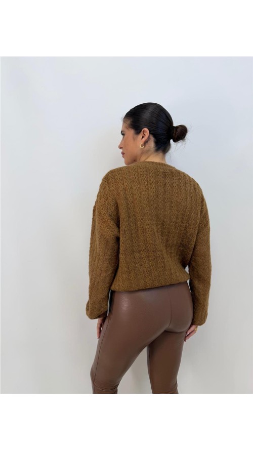 JERSEY BELLA MARRON JERSEY BELLA MARRON