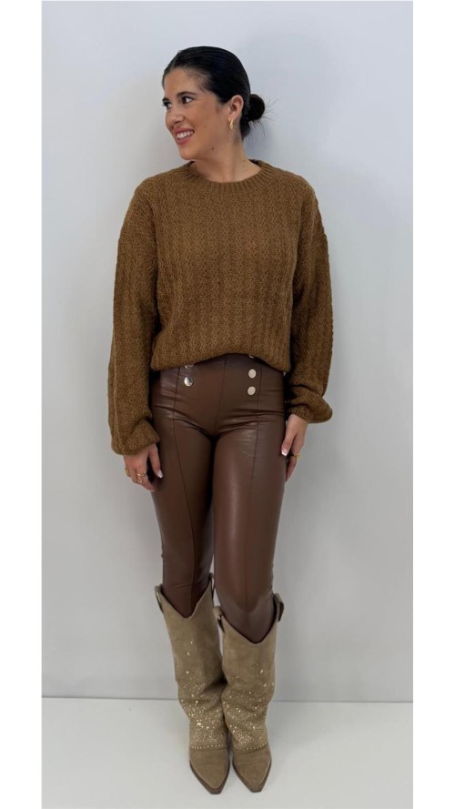 JERSEY BELLA MARRON JERSEY BELLA MARRON