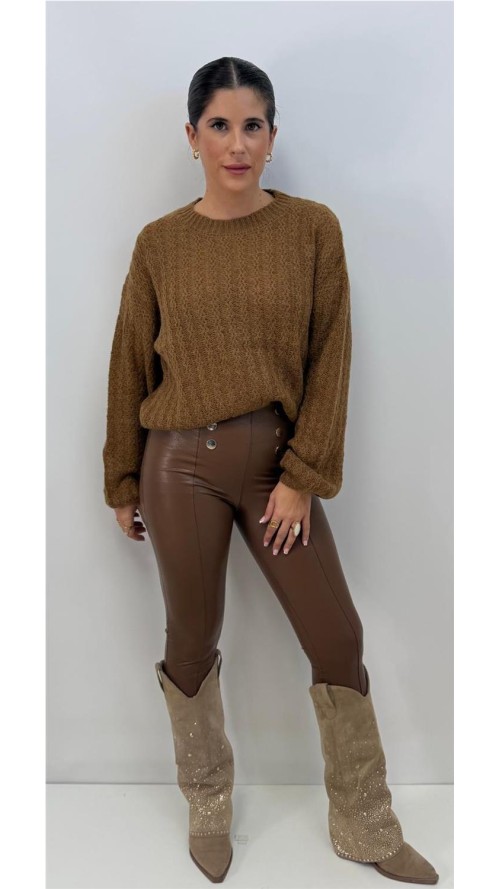 JERSEY BELLA MARRON JERSEY BELLA MARRON