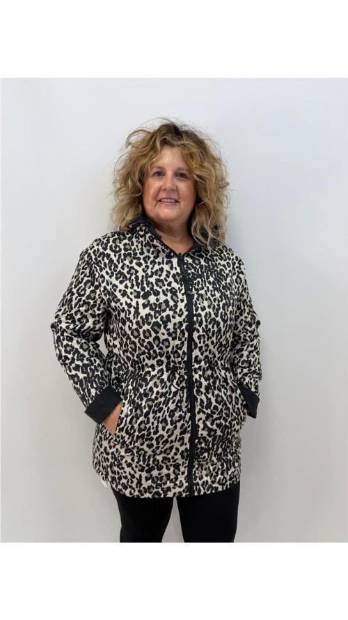 CHAQUETA REVERSIBLE PRINT NEGRO CHAQUETA REVERSIBLE PRINT NEGRO