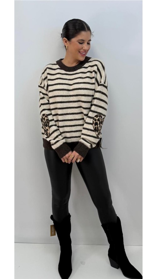 JERSEY CODERA MARRON JERSEY CODERA MARRON