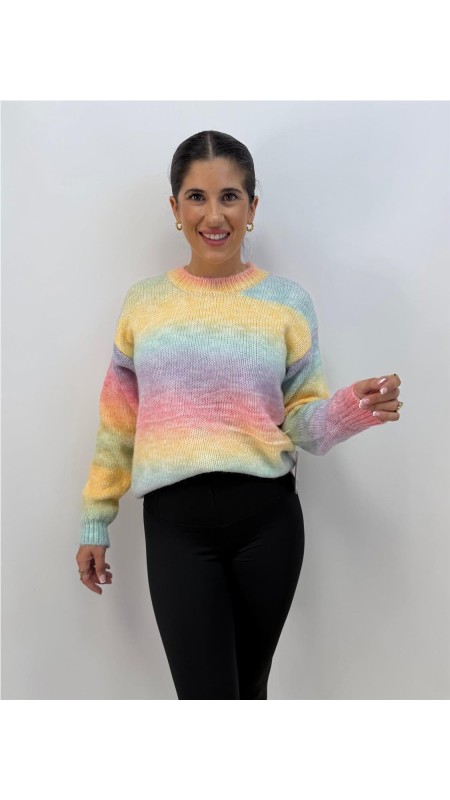 JERSEY ARCO IRIS AMARILLO