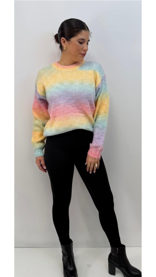 JERSEY ARCO IRIS AMARILLO JERSEY ARCO IRIS AMARILLO