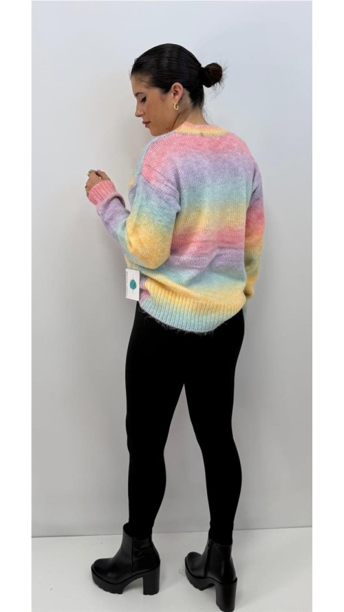 JERSEY ARCO IRIS AMARILLO JERSEY ARCO IRIS AMARILLO