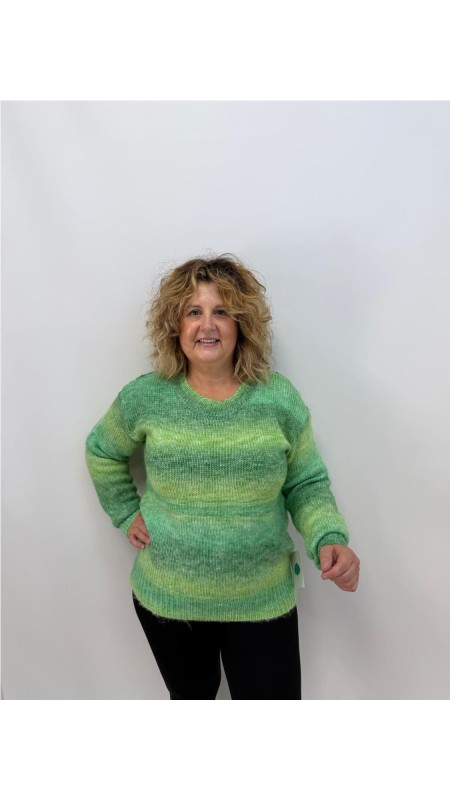 JERSEY ARCO IRIS VERDE