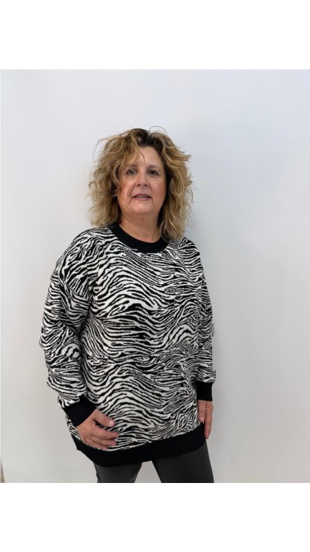 JERSEY CEBRA NEGRO