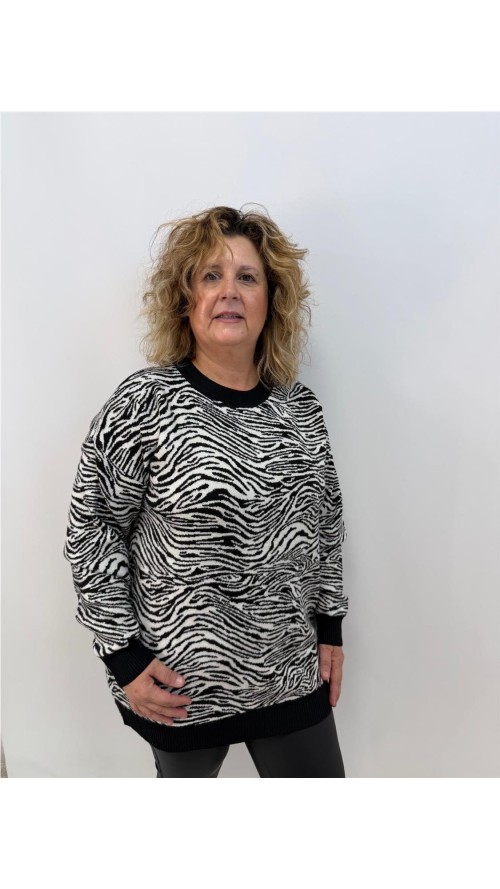 JERSEY CEBRA NEGRO JERSEY CEBRA NEGRO