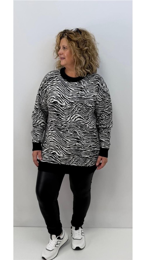 JERSEY CEBRA NEGRO JERSEY CEBRA NEGRO