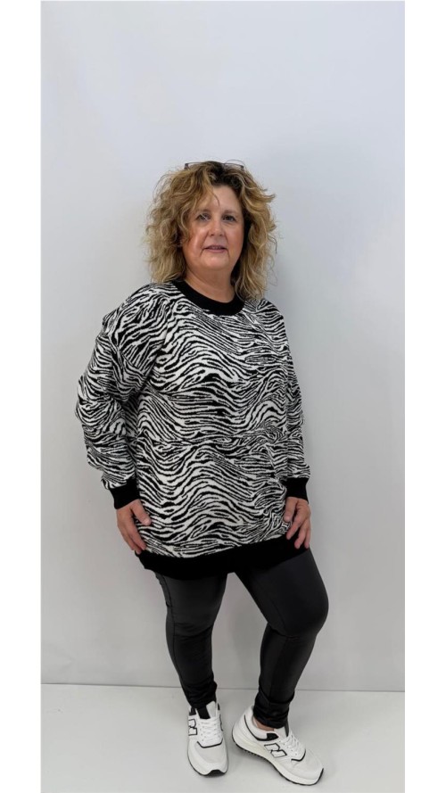 JERSEY CEBRA NEGRO JERSEY CEBRA NEGRO