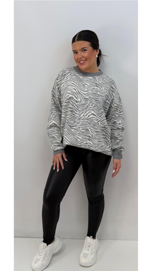 JERSEY CEBRA GRIS JERSEY CEBRA GRIS