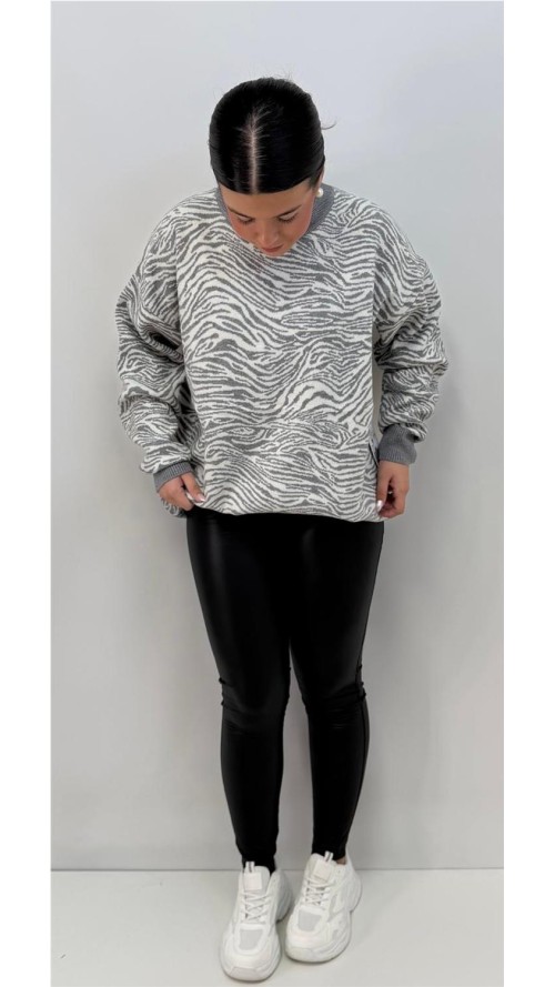 JERSEY CEBRA GRIS JERSEY CEBRA GRIS