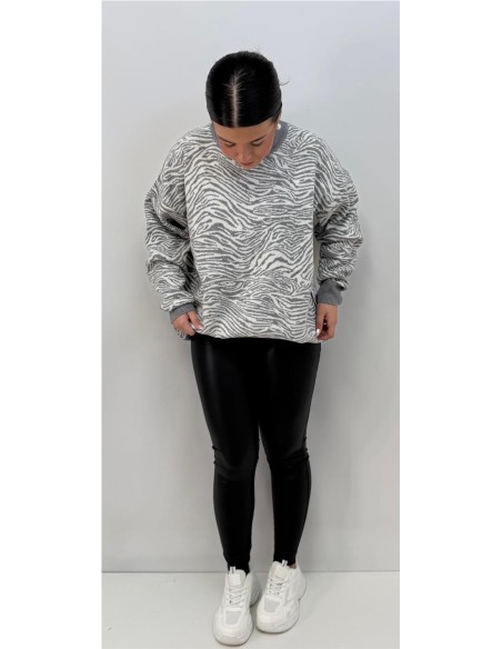 JERSEY CEBRA GRIS