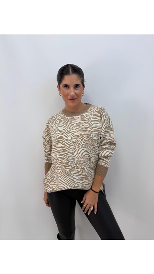 JERSEY CEBRA CAMEL JERSEY CEBRA CAMEL