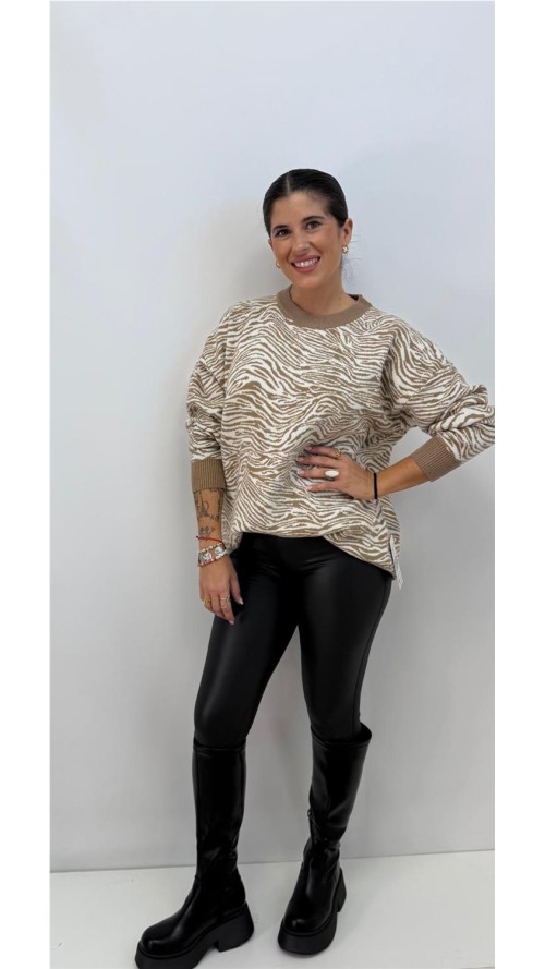 JERSEY CEBRA CAMEL JERSEY CEBRA CAMEL