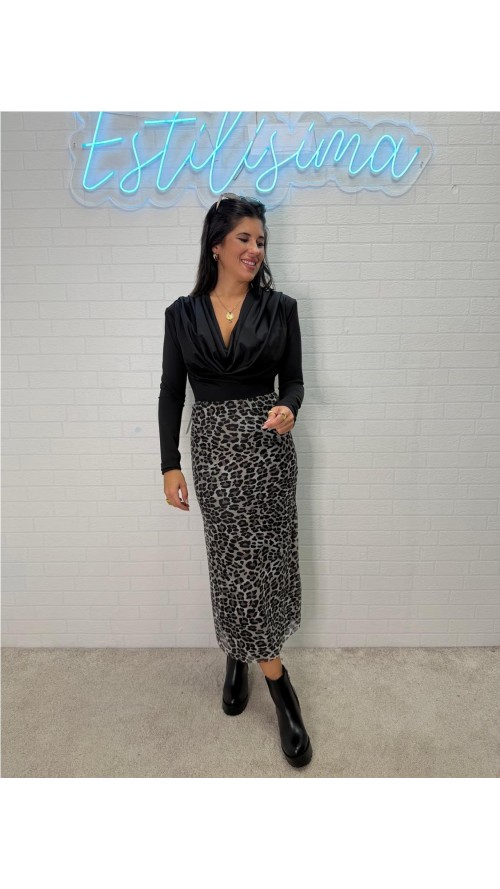 FALDA OLIVIA BEIG FALDA OLIVIA BEIG