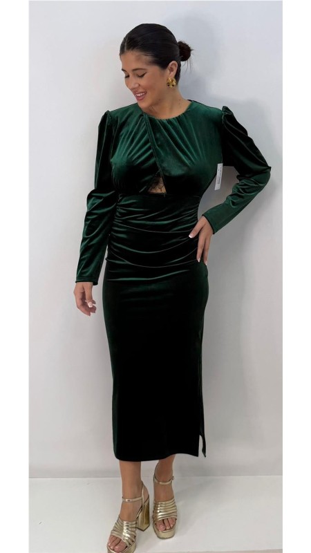 VESTIDO HERMION VERDE