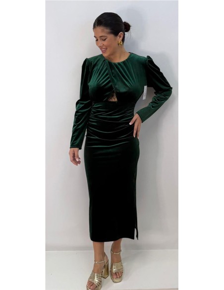 VESTIDO HERMION VERDE