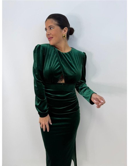 VESTIDO HERMION VERDE
