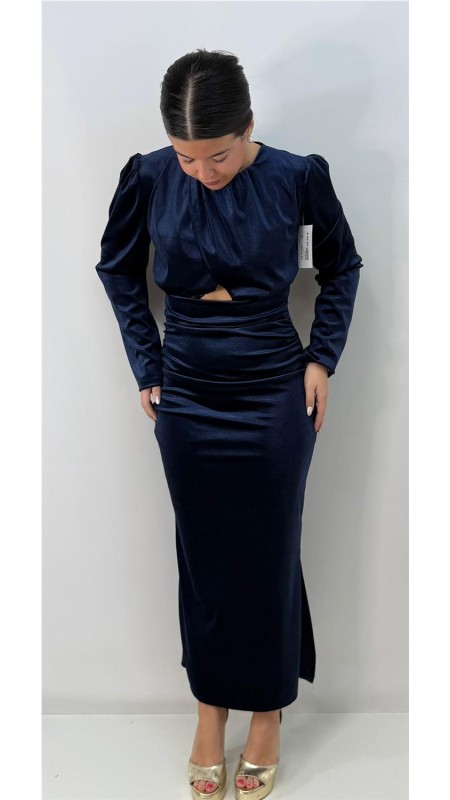 VESTIDO HERMION MARINO