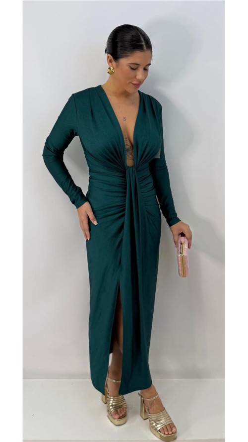 VESTIDO ANGELICA PETROLEONEGRO VESTIDO ANGELICA PETROLEONEGRO