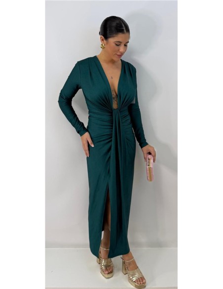 VESTIDO ANGELICA PETROLEONEGRO