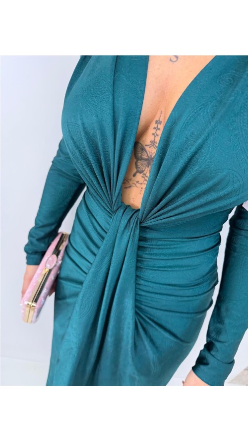 VESTIDO ANGELICA PETROLEONEGRO VESTIDO ANGELICA PETROLEONEGRO