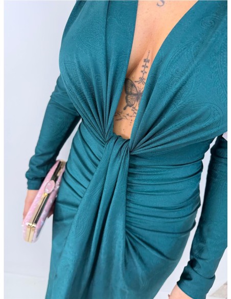 VESTIDO ANGELICA PETROLEONEGRO